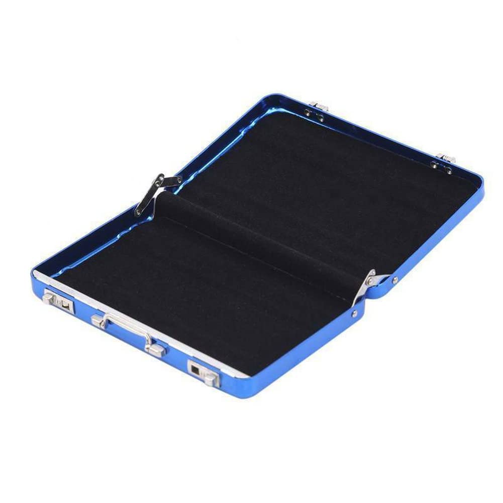 Mini Suitcase-Shaped Business Card Holder - Portable Name Card Case for Professionals, Travel & Office Use