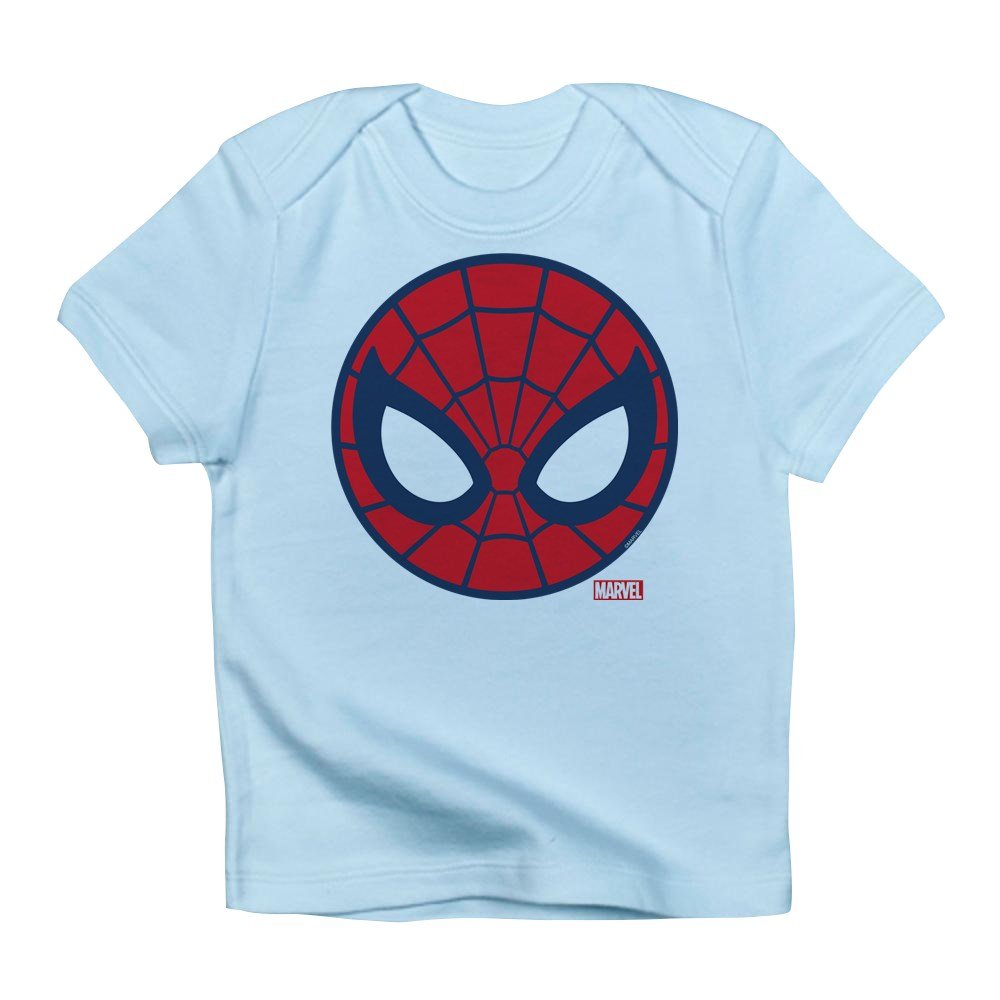 Spider-Man Icon Infant Baby T-Shirt - Cute Superhero Outfit for Boys & Girls - Perfect for Birthdays, Halloween & Playtime