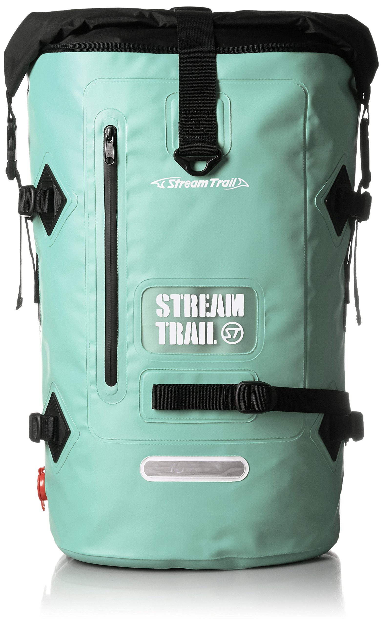 Streamtrail Waterproof Hiking Backpack - Lightweight & Durable Daypack for Outdoor Adventures, Travel & Commuting - Emerald Green