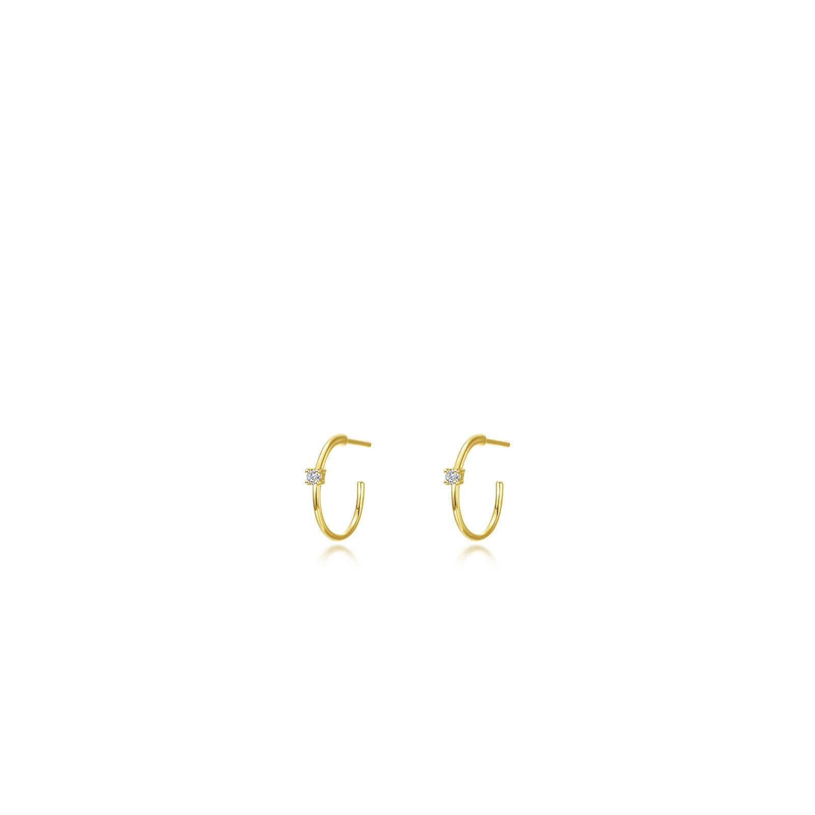 10mm High Polished Hoop Earrings for Women - Sterling Silver Small Circle Earrings - Perfect for Everyday Wear, Parties & Gifting