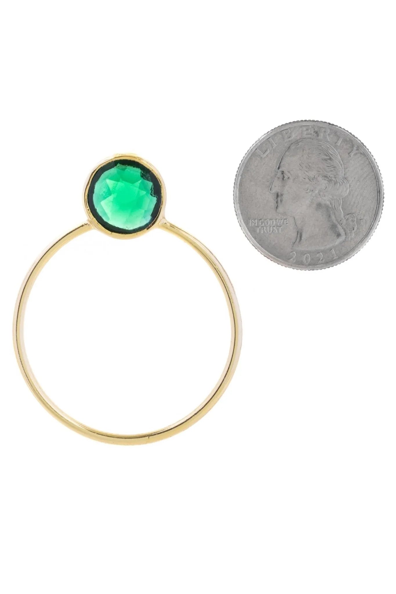 Gemstone Stud Hoop Earrings for Women - Dainty Gold/Silver Hoops with Natural Stones - Perfect for Everyday Wear, Gift Giving & Special Occasions