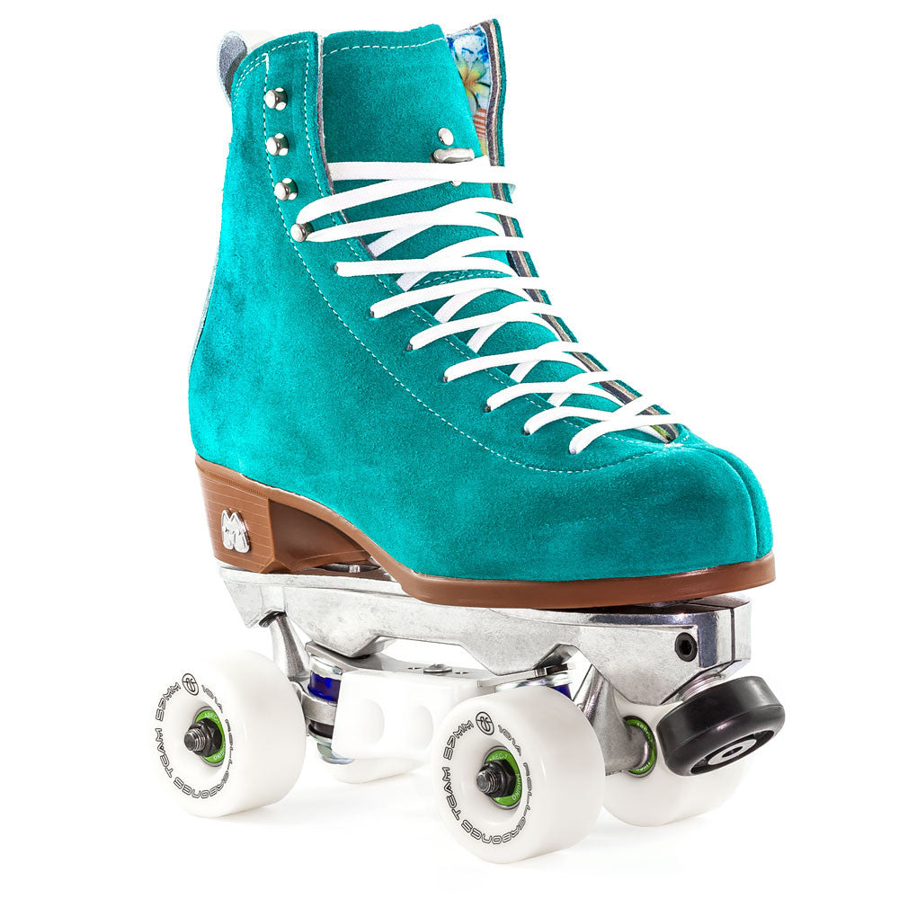 Moxi Jack Avanti Disco Quad Roller Skates Package - Premium Outdoor & Indoor Skating for Women & Men - Perfect for Rinks, Parks & Roller Discos
