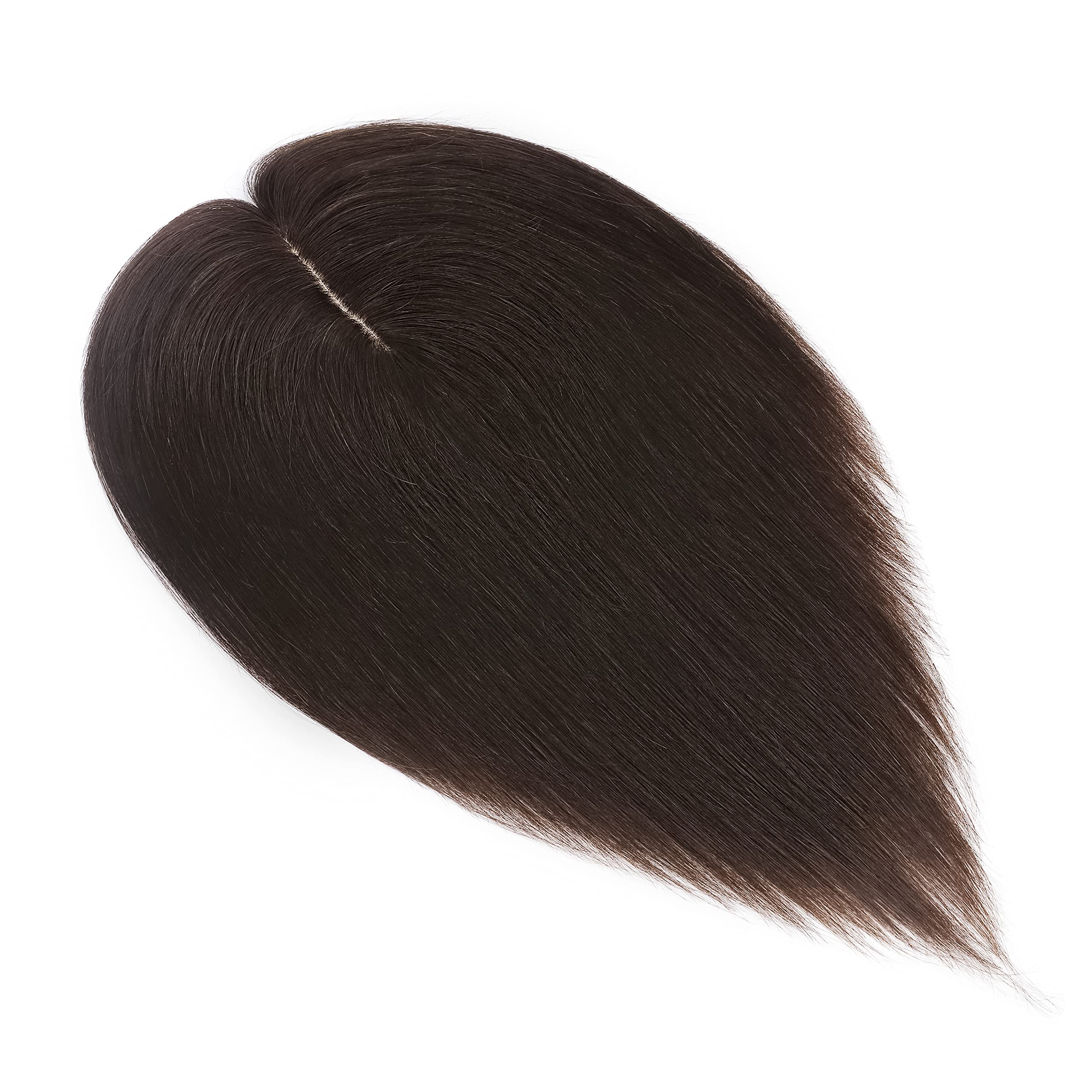 Benehair Clip-in Human Hair Topper for Women with Thinning Hair - 12