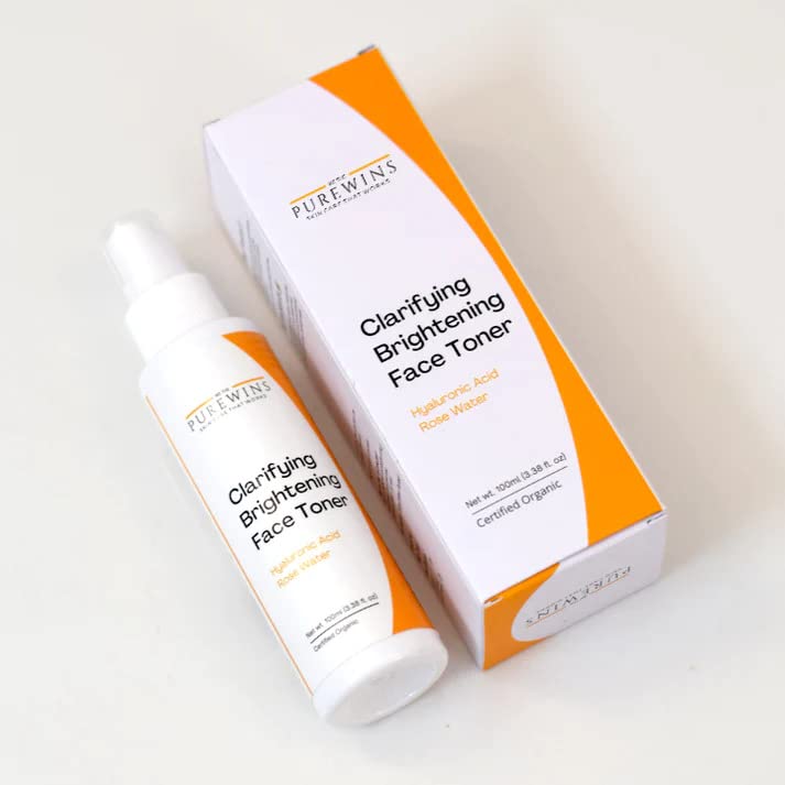 Clarifying & Hydrating Facial Toner for Oily & Dry Skin | Alcohol-Free 100ml | Refreshing Face Mist for Daily Skincare Routine & Post-Workout Care