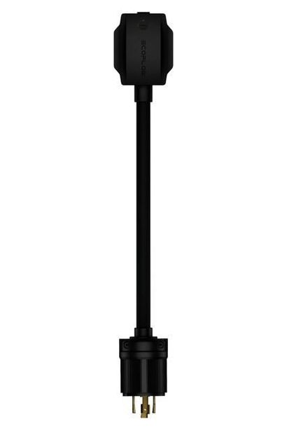 EcoFlow AC Generator Charging Adapter for Delta Pro Ultra - Portable Power Station Accessory for Home Backup, Camping & Outdoor Adventures