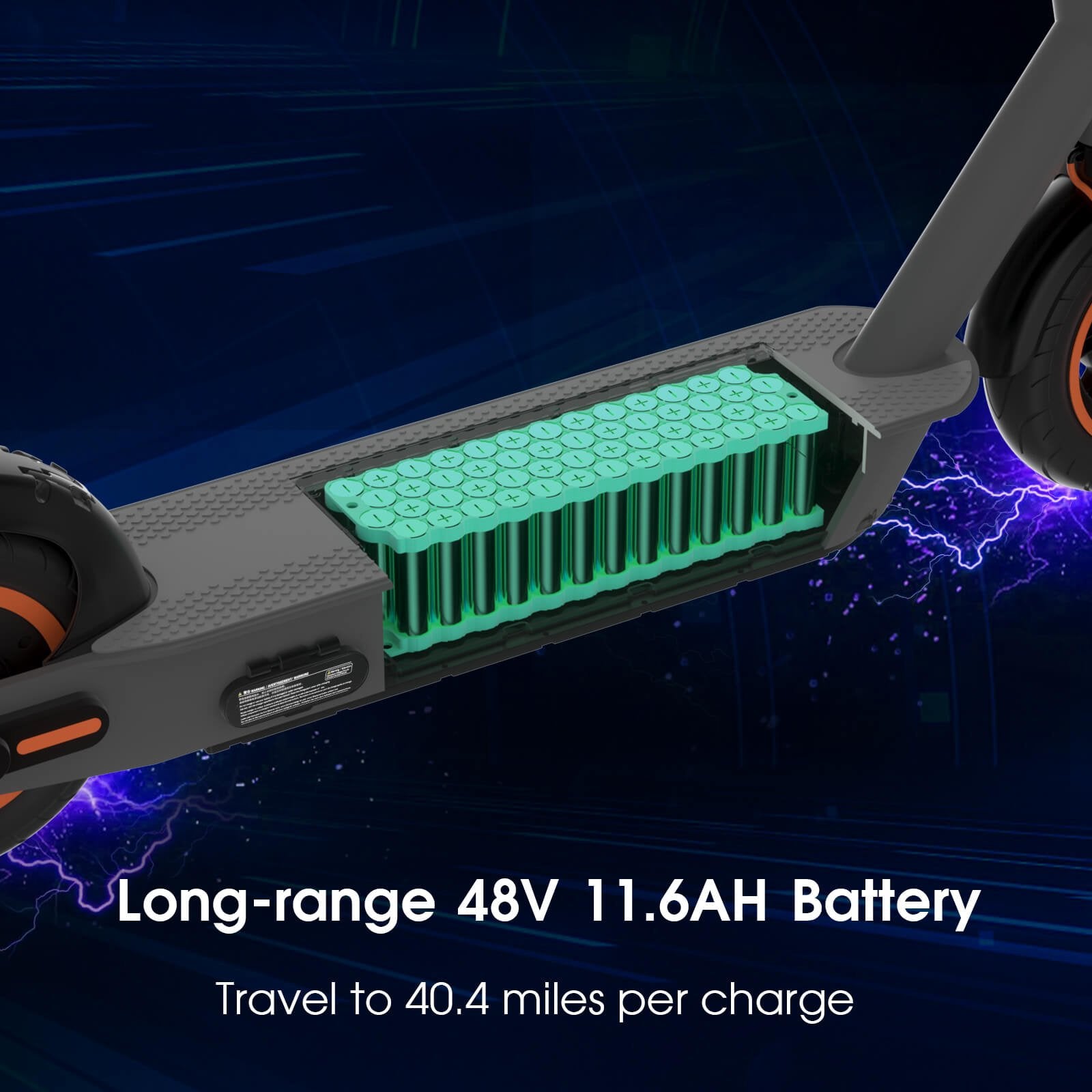 Hiboy S2 MAX Electric Scooter for Adults - 500W Motor, 25MPH Speed, 40 Mile Range - Foldable Commuter E-Scooter for Urban Travel & Campus Riding
