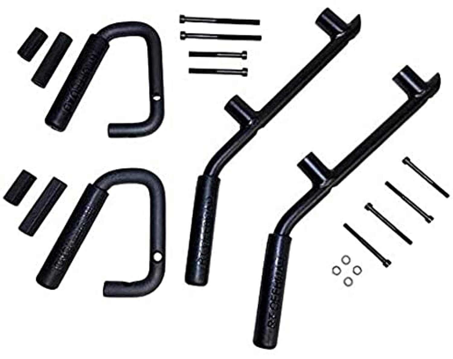 Crown Automotive RT27063 Off-Road Grab Handle Kit - Heavy Duty Assist Handles for Jeep Wrangler, Truck & SUV - Perfect for Off-Roading, Camping & Adventure Trips