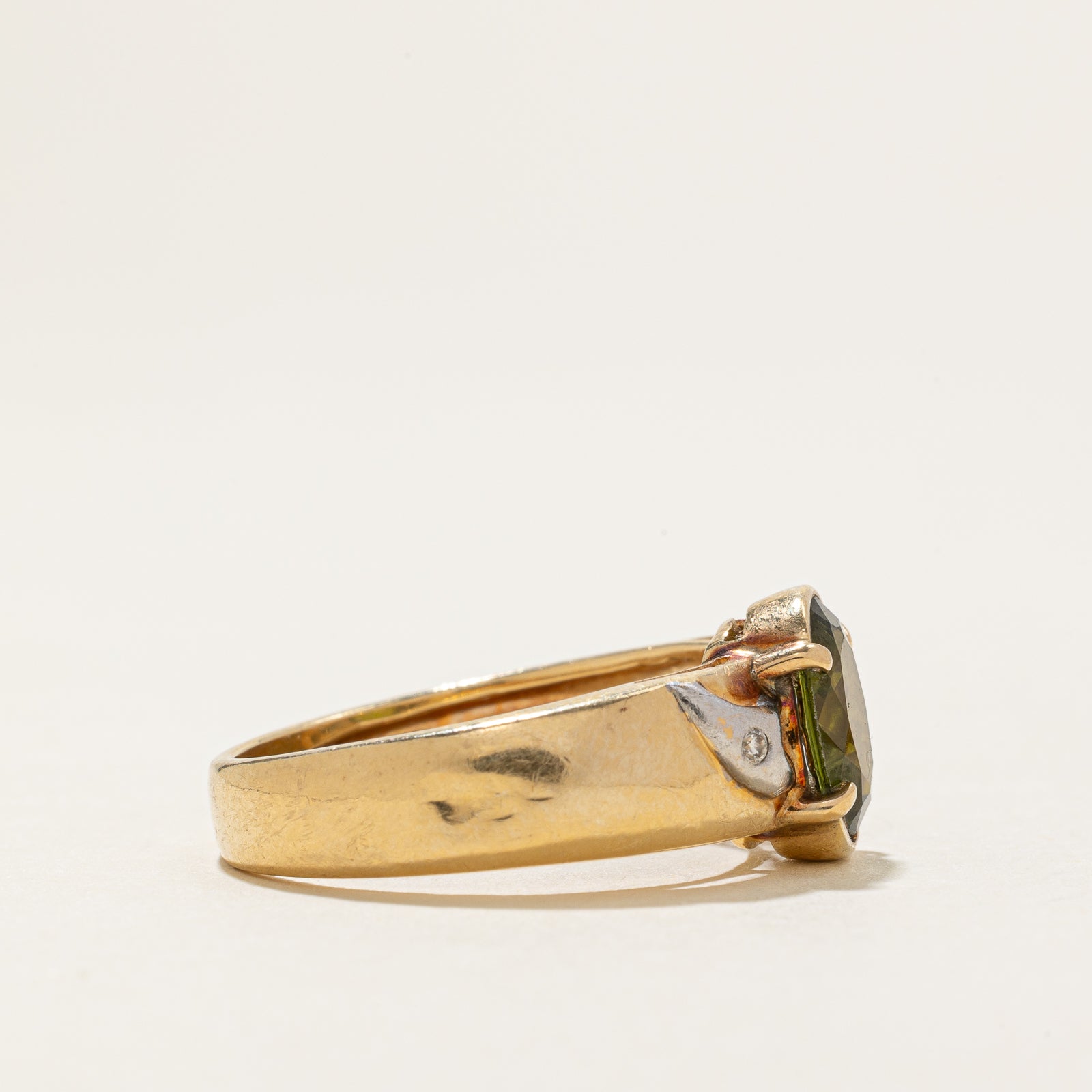1.90ct Synthetic Spinel & 0.02ctw Diamond Ring - Size 7.75 | Elegant Engagement, Anniversary & Gift Jewelry for Women