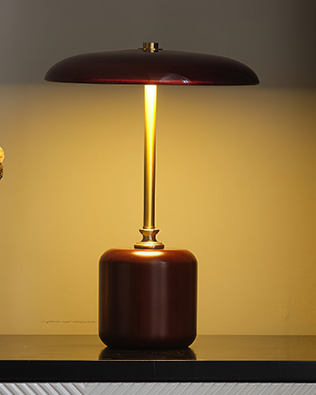 Alaula Modern LED Table Lamp with USB Port - Adjustable Brightness for Bedroom, Living Room & Office Desk Lighting