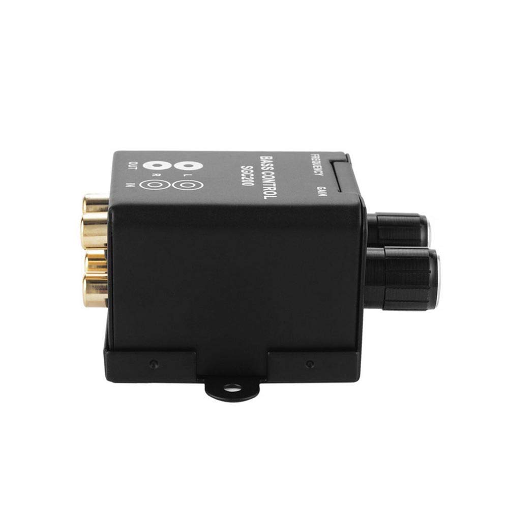 Bass Remote Control Knob - Universal Car Amplifier Bass Controller & Volume Regulator for Enhanced Audio Experience - Perfect for Car Audio Systems & Custom Sound Setups