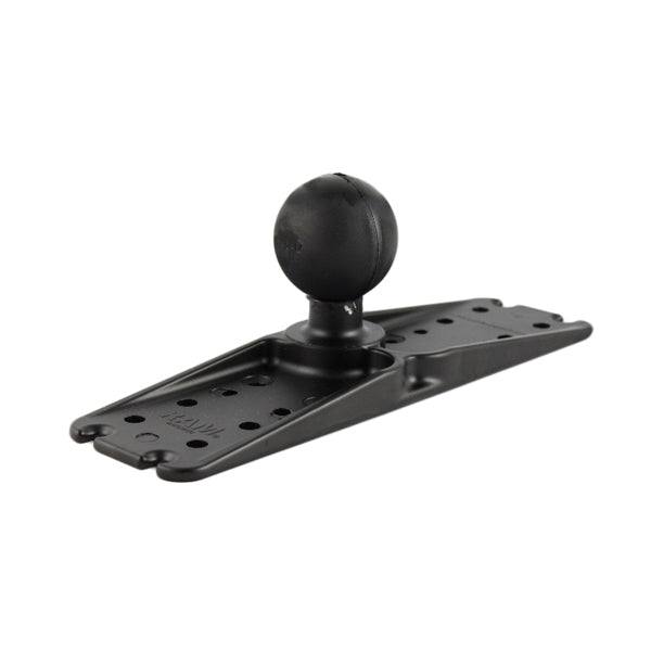 RAM 3 x 11 Rectangle Plate 2.25 Ball Mount (RAM D 111BU) - Universal Vehicle Mount for GPS, Phone & Camera - Perfect for Trucks, Boats & RVs