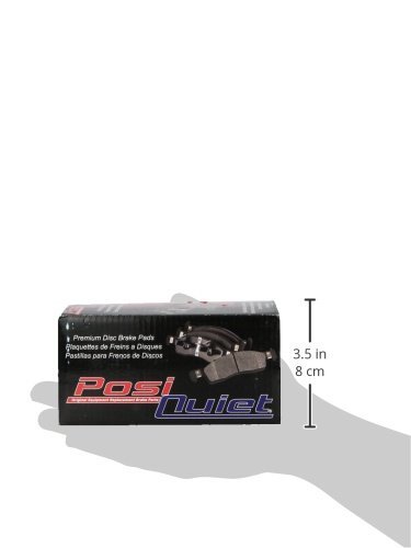 PosiQuiet Ceramic Brake Pads - Premium Quiet Performance for Cars, Trucks & SUVs - Perfect for Daily Commuting & City Driving