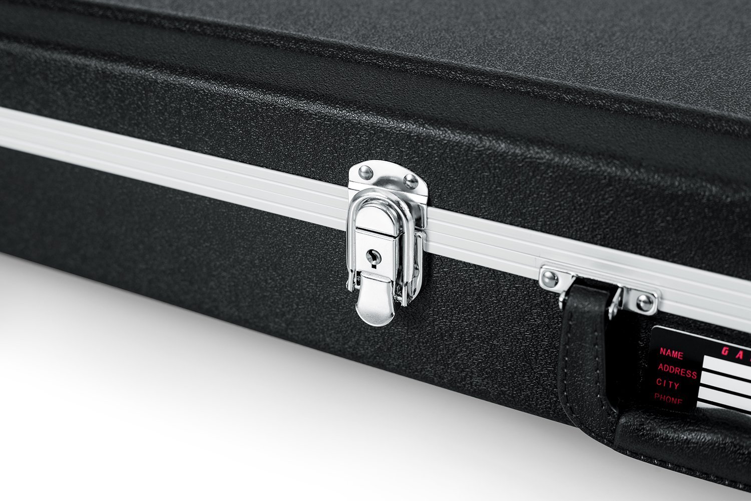 Gator Deluxe ABS Molded Baritone Guitar Case - Extra Long Durable Hard Shell for Travel & Storage | Perfect for Gigging Musicians & Studio Use