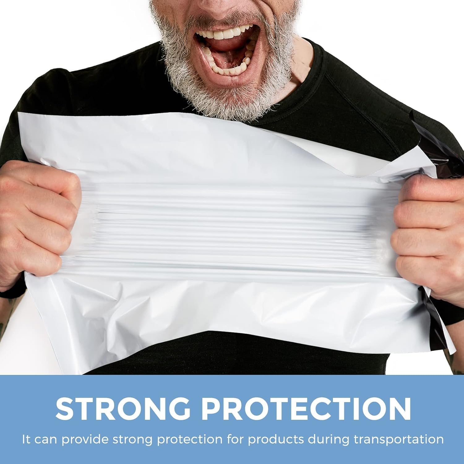 Metronic 12x15.5 Inch White Poly Mailers - 100 Pack Waterproof Shipping Envelopes for Clothing & Small Business | Durable Mailing Bags for Ecommerce, Online Stores & Daily Shipping Needs