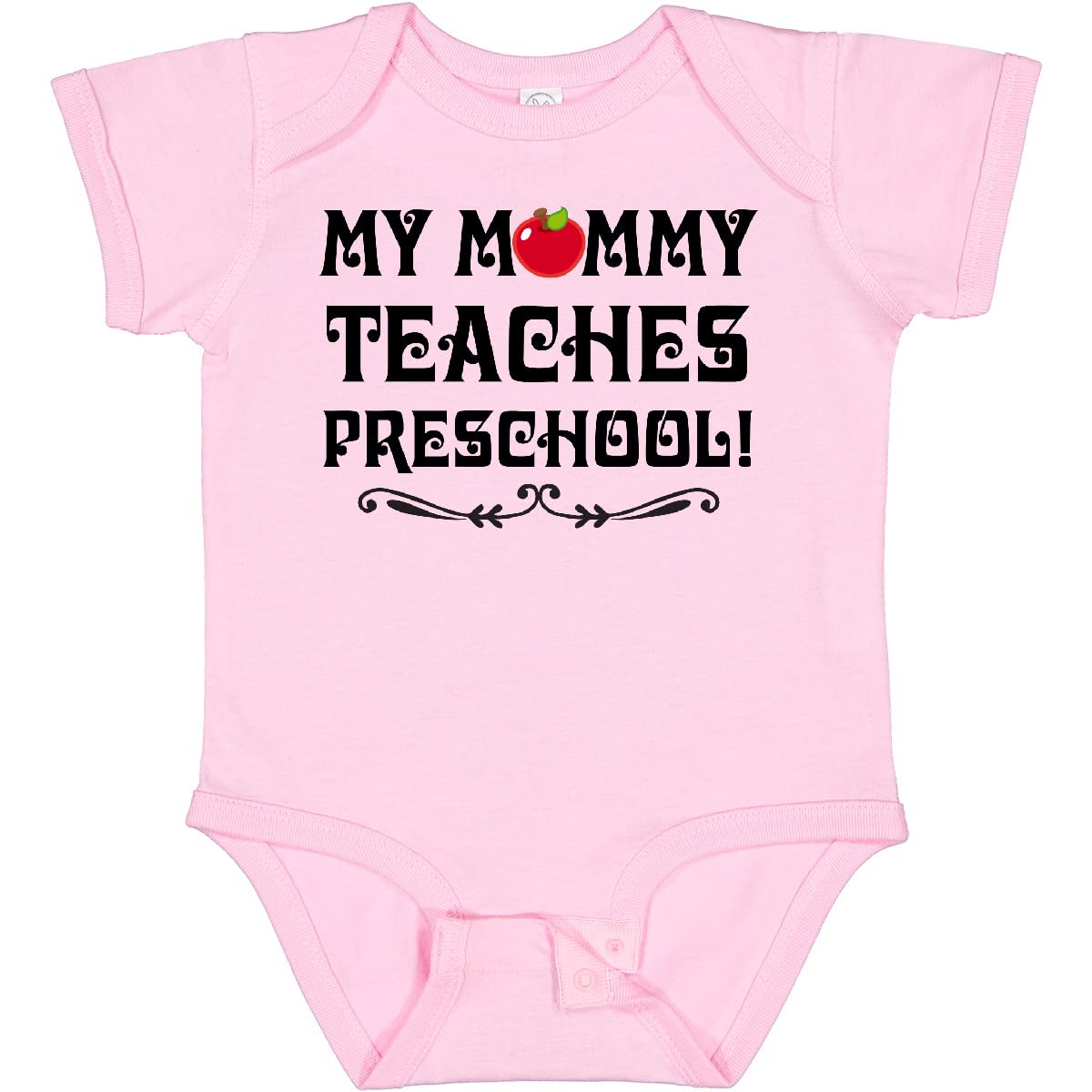 Inktastic Preschool Teacher Mommy Baby Bodysuit - Perfect for School & Family Photos
