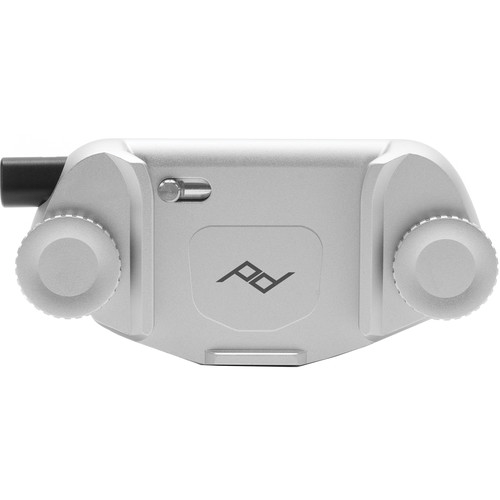 Peak Design Capture v3 Camera Clip - Silver | Secure & Quick Access for DSLR & Mirrorless Cameras | Perfect for Hiking, Travel & Outdoor Photography