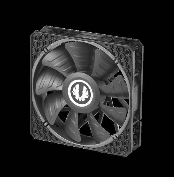 BitFenix Spectre Pro 120mm 12V PC Cooling Fan - Black (BFF-SPRO-12025KK-RP) - High Airflow Quiet Case Fan for Gaming PC, Computer Case & CPU Cooler