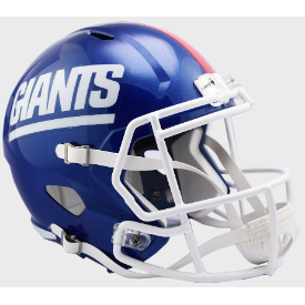New York Giants Throwback Color Rush Speed Full Size Replica Football Helmet – Perfect for NFL Fans, Collectors, and Game Day Decor