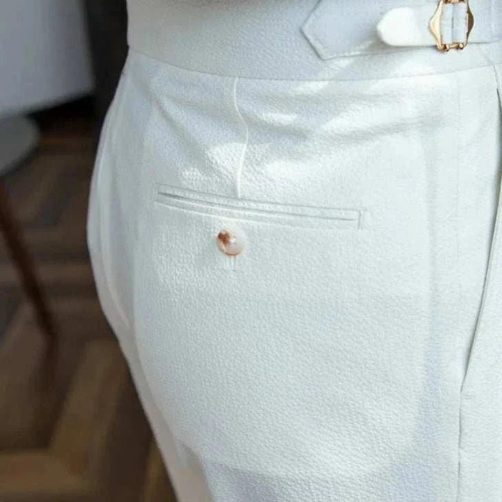 Italian Designer High Waist Office Pants for Women - Professional Work Trousers for Business Casual & Formal Workwear