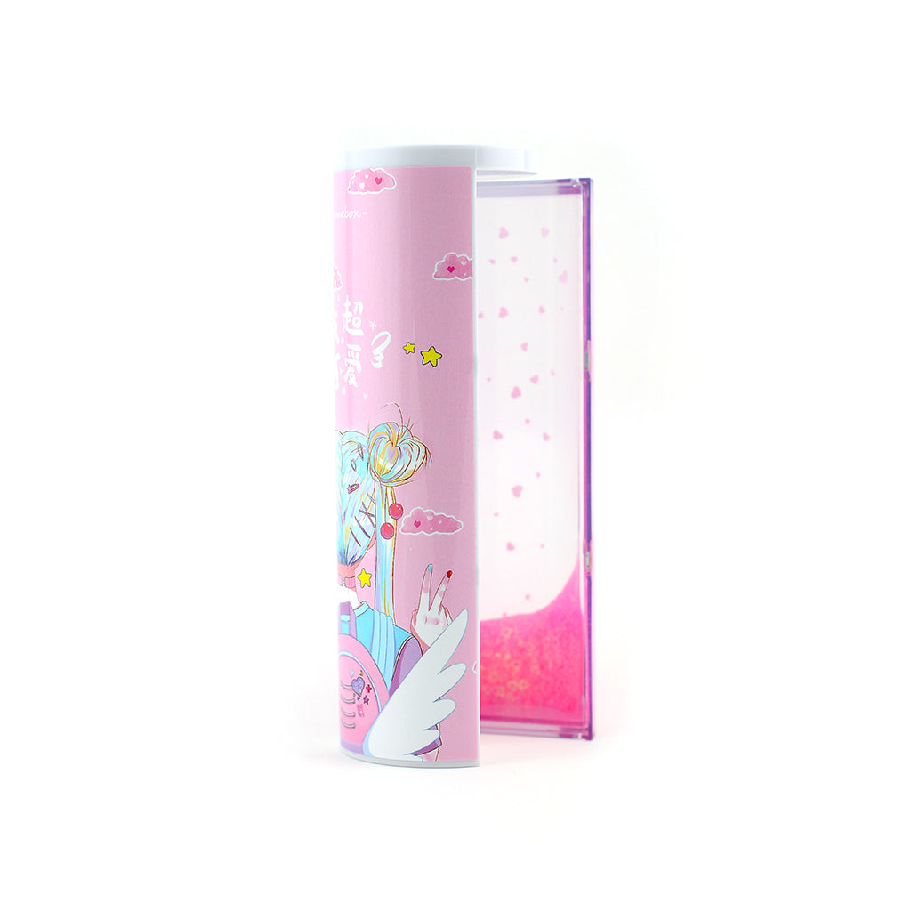 Premium Angel-Themed Pencil Box for School & Office - Durable Plastic Storage Case for Pens, Pencils & Art Supplies | Perfect for Students, Teachers & Artists