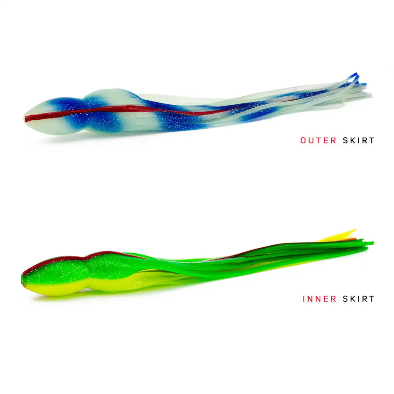 Zacatak Thunderstruck Trolling Lures for Saltwater Fishing - Premium Deep Sea Fishing Lures for Salmon, Tuna, and Marlin - Ideal for Offshore and Deep Water Trolling