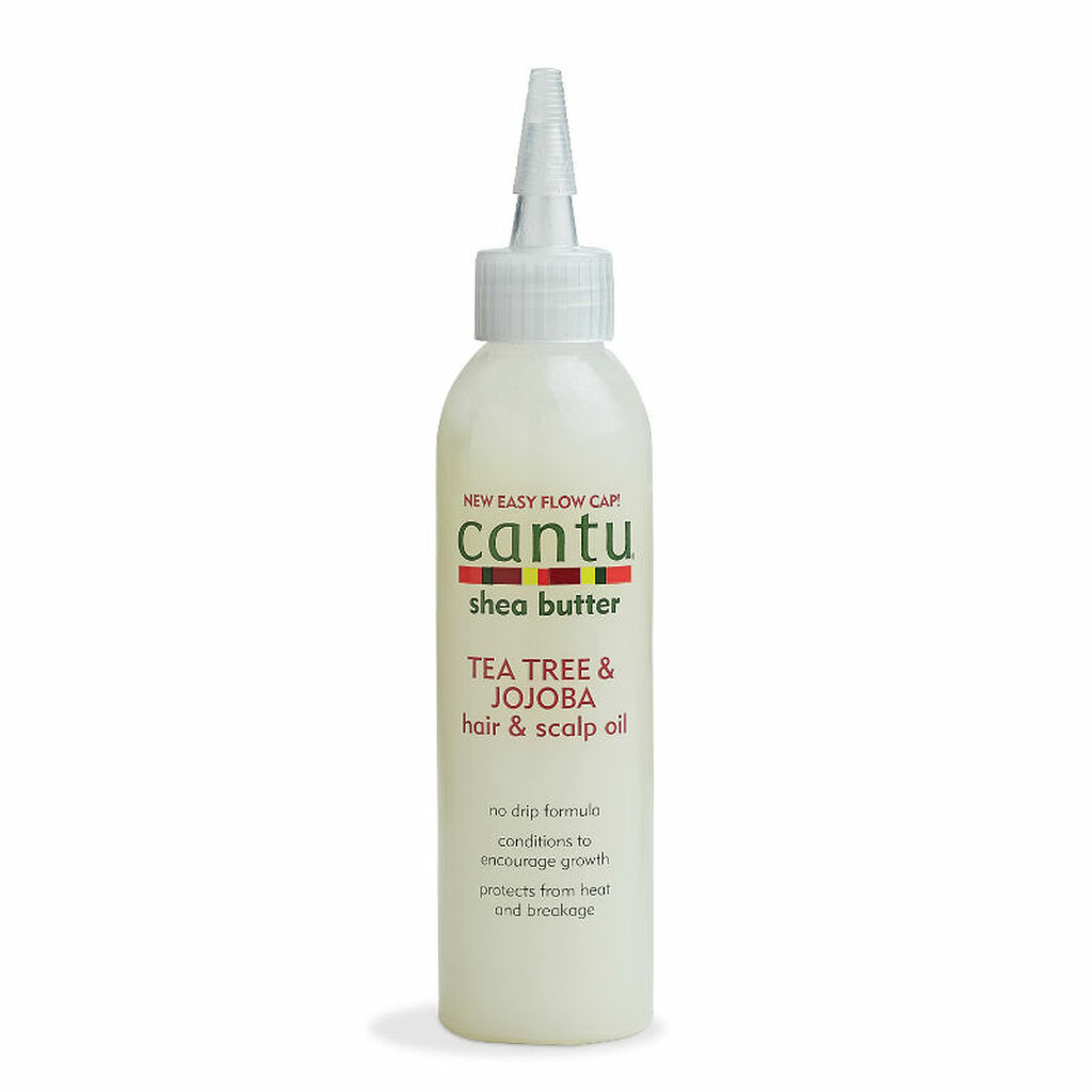 Cantu Hair & Scalp Oil for Natural Hair Growth - 6.0 oz Nourishing Treatment with Argan & Coconut Oil - Perfect for Dry Scalp, Curly Hair Care & Daily Moisturizing