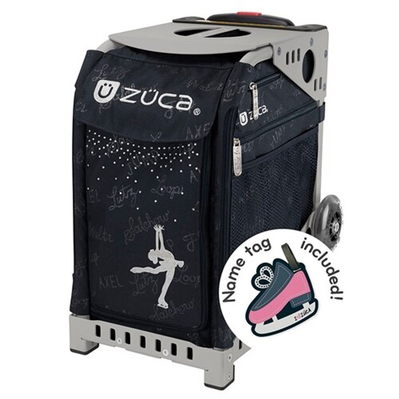ZÜCA Sport Embellished Inserts for Backpack - Stylish and Functional Organizer for Skating, Dance, and Gym Accessories | Perfect for Athletes and Performers