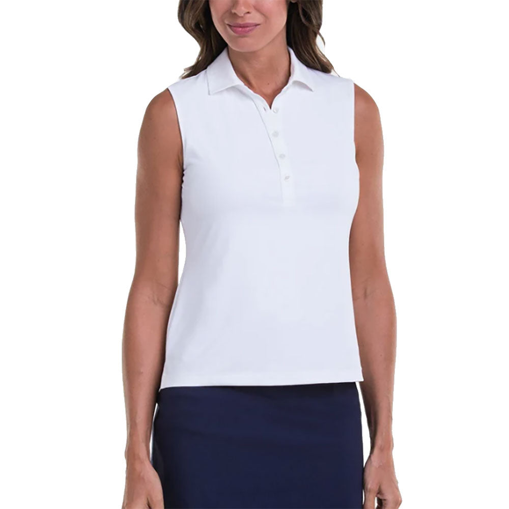 Fairway & Greene Women's Sleeveless Golf Polo Shirt - Moisture Wicking & UV Protection - Perfect for Golf, Tennis & Summer Outdoor Activities