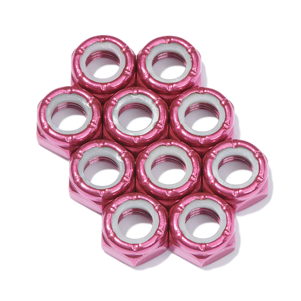Defiant 8MM Axle Nuts Set of 10 - Heavy Duty Lug Nuts for Cars, Trucks & Motorcycles - Perfect for Wheel Maintenance & Off-Road Adventures