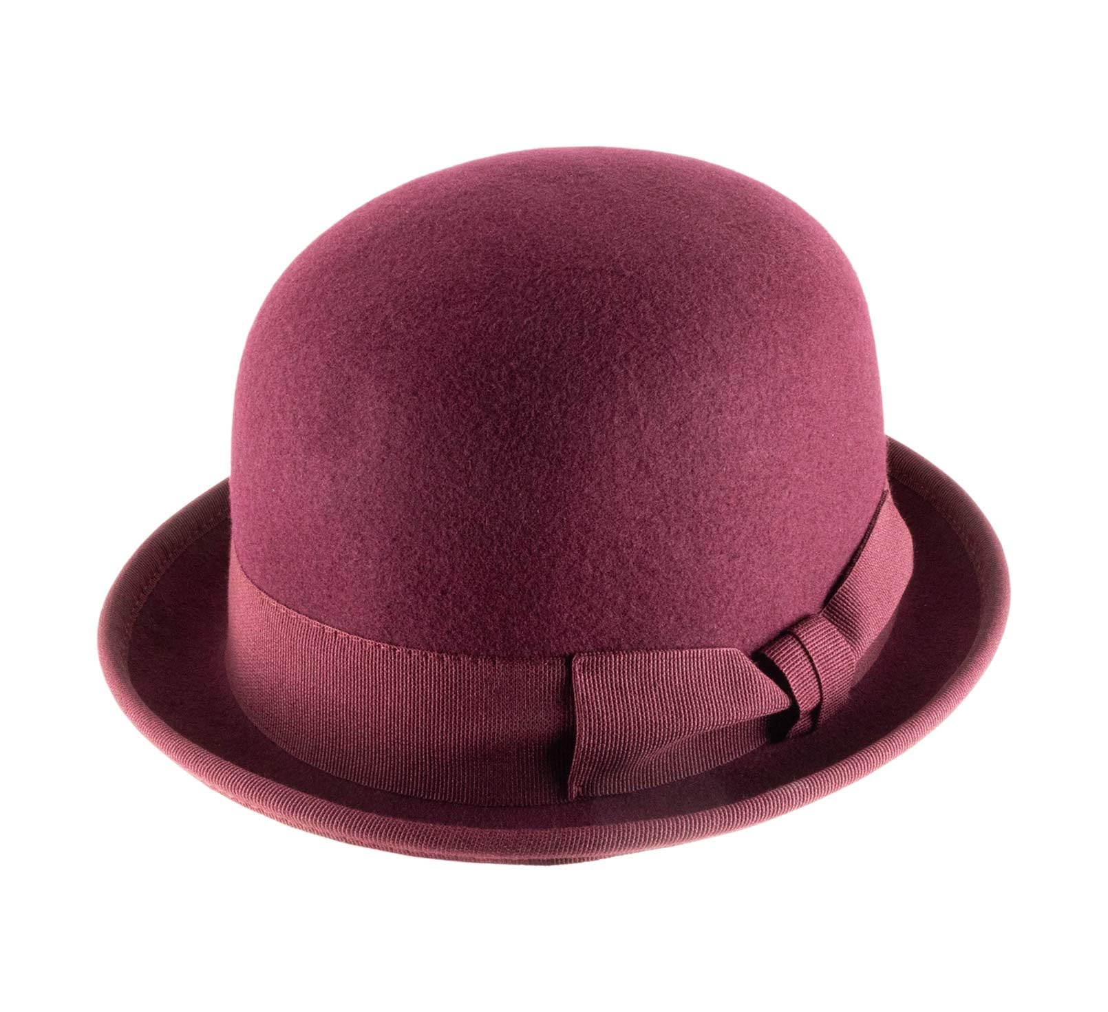 Wool Felt Bowler Hat for Men & Women - Vintage Style