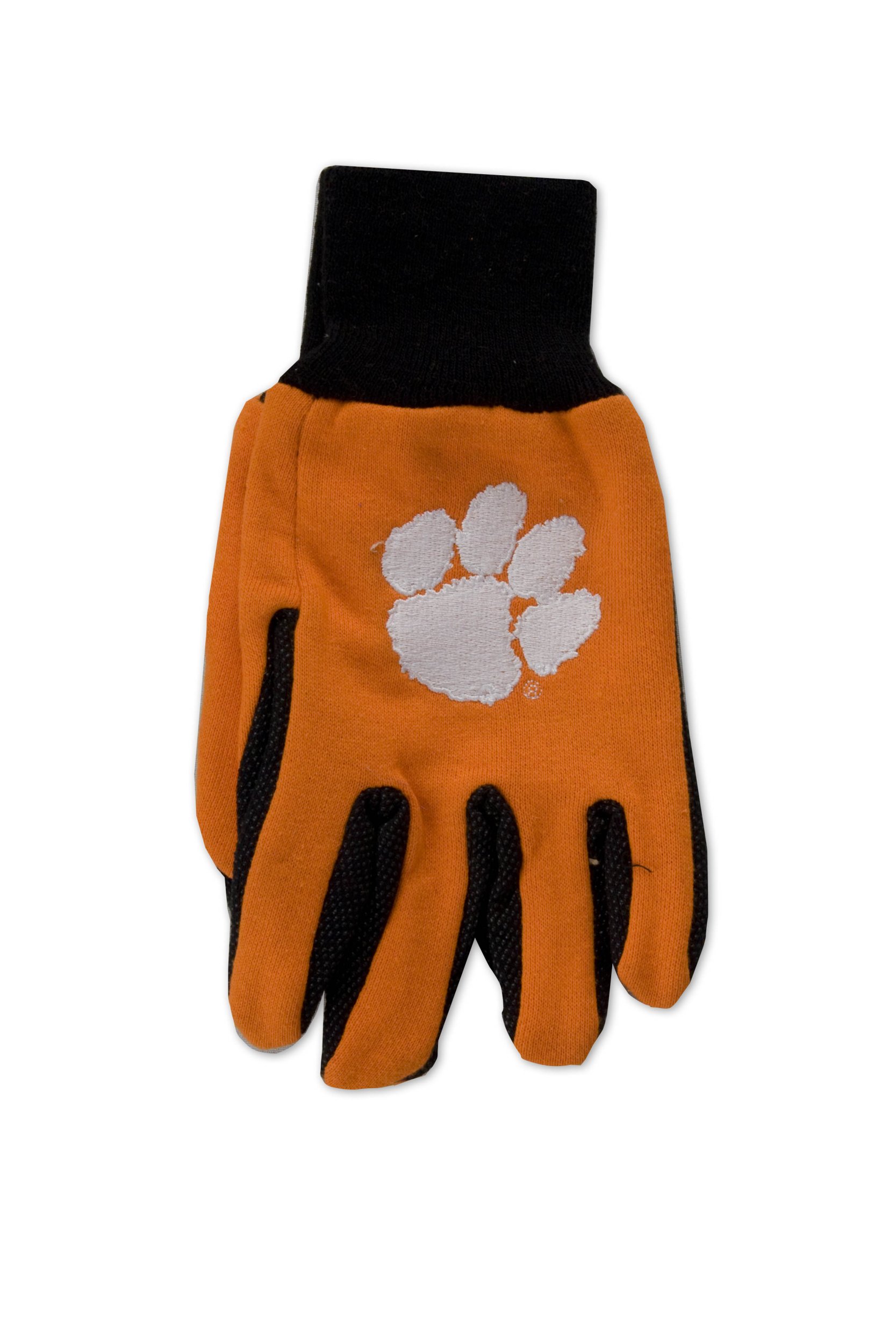 Clemson Two-Tone Gloves - Warm Winter Gloves for Men & Women | Touchscreen Compatible | Outdoor Activities, Football Games, and Cold Weather Protection