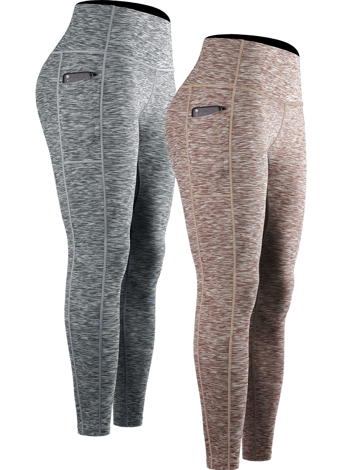 CADMUS High Waisted Yoga Pants for Women - Tummy Control Workout Leggings with Pockets | Perfect for Yoga, Gym & Running