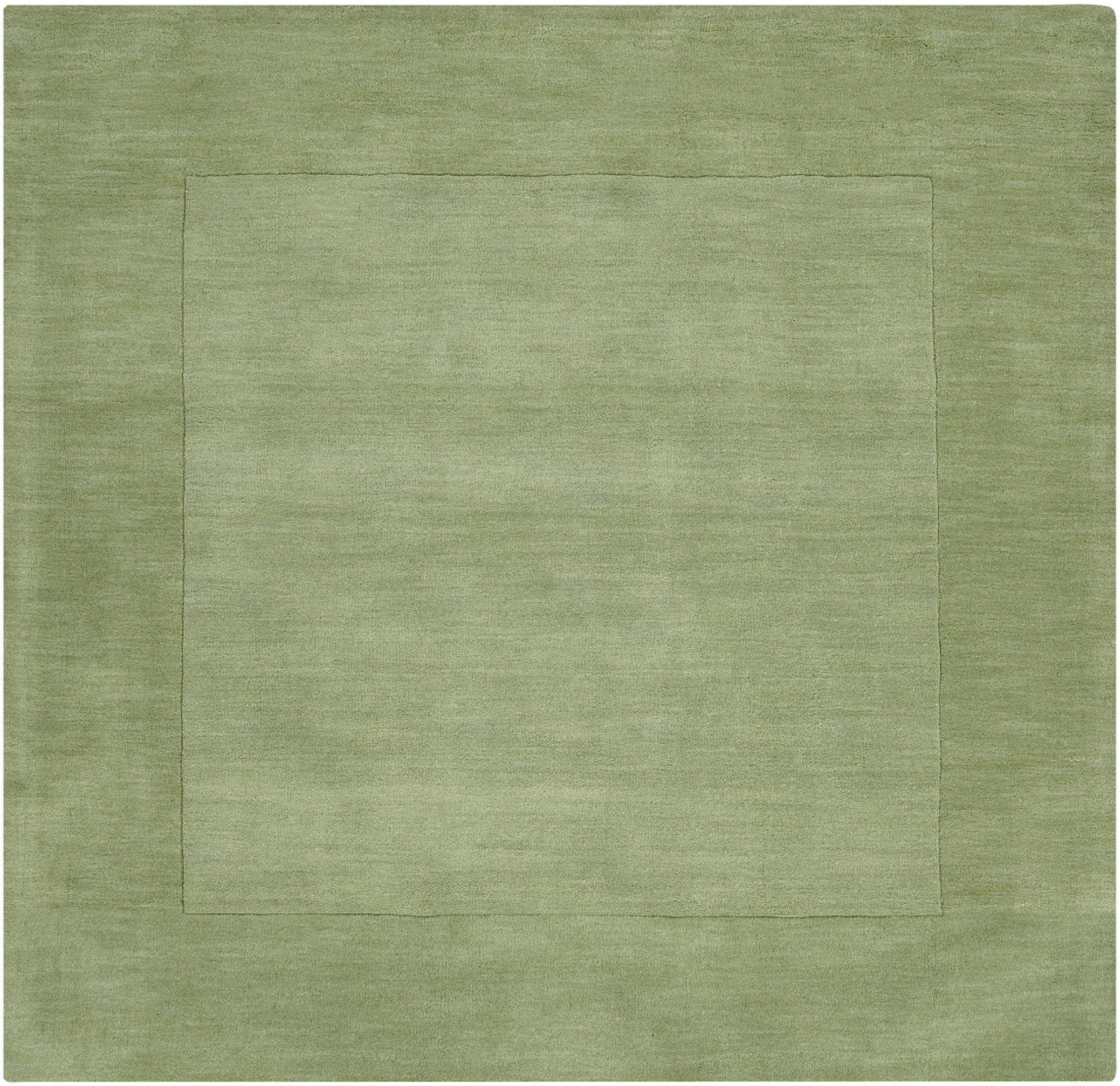 Mark&Day 10x10 Modern Wool Area Rug - Grass Green Square Carpet for Living Room, Bedroom, Kitchen | Soft & Durable Home Decor | Perfect for Cozy Spaces & High-Traffic Areas (9'9