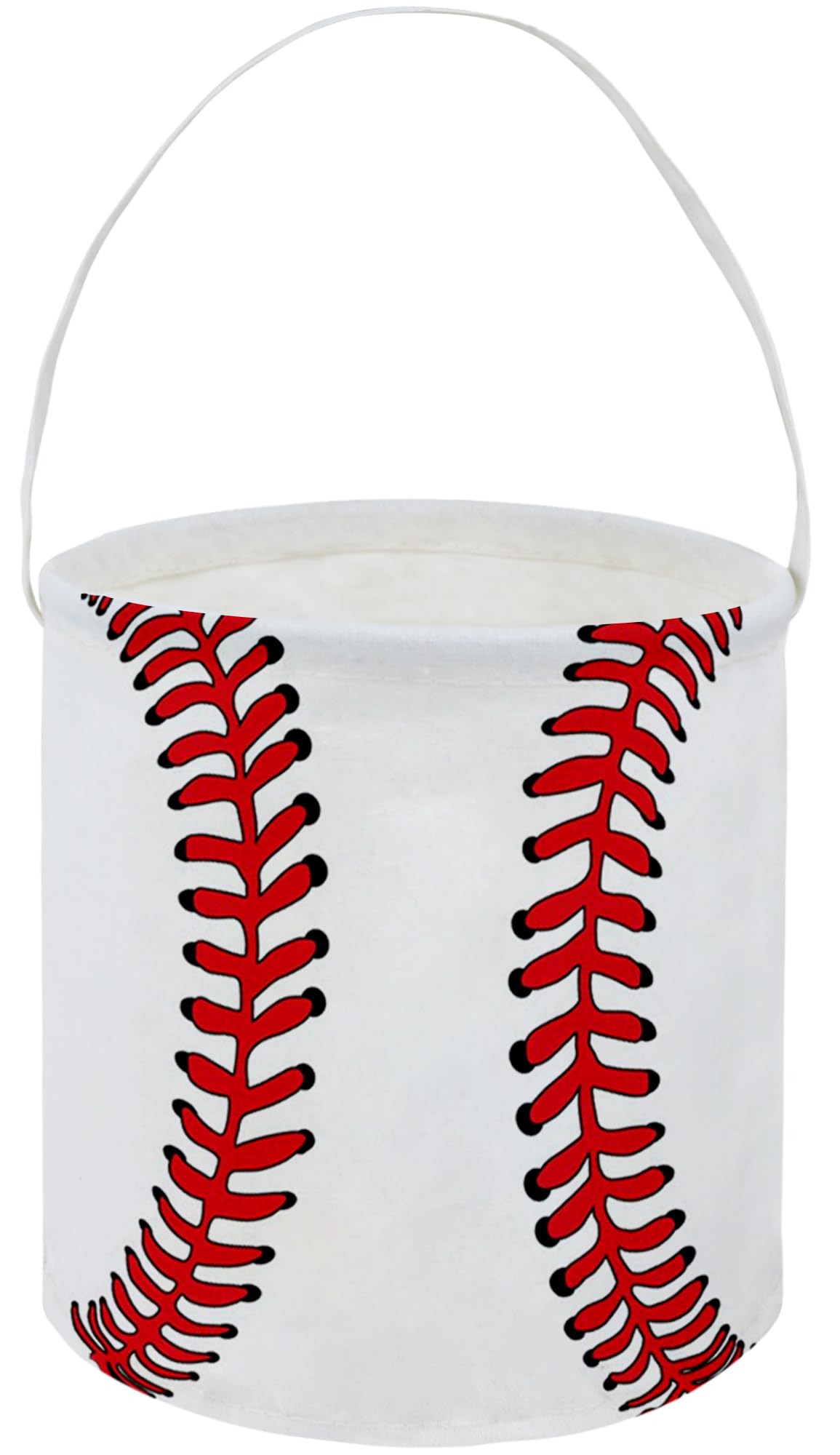 ESSME Baseball Basket for Kids - Decorative Baseball Themed Basket for Boys & Girls, Empty Easter Basket Gift for Sports Lovers - Perfect for Easter Gifts, Birthday Presents & Baseball Room Decor