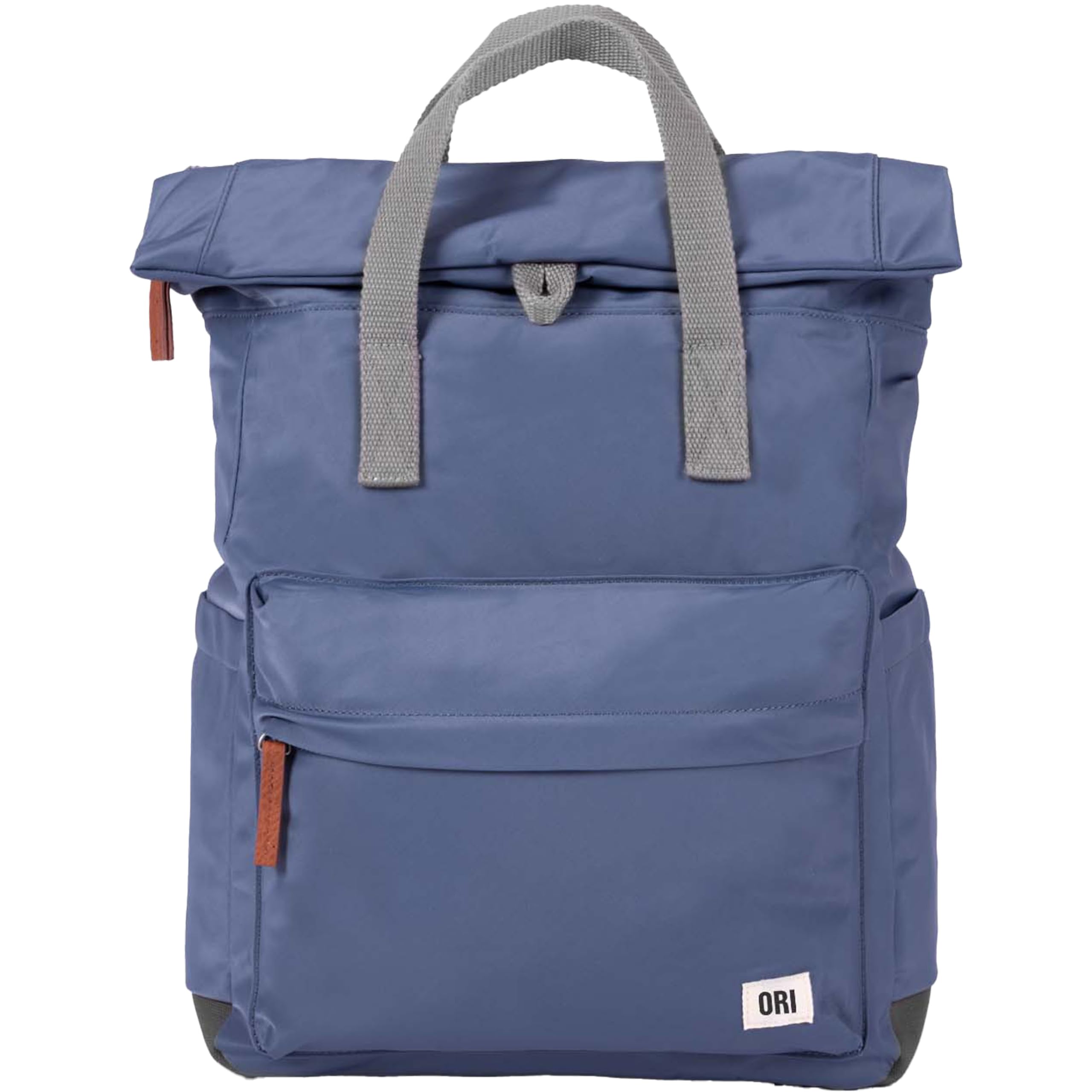 ORI LONDON Rolltop Backpack for Men & Women - Waterproof Nylon Travel Backpack with Laptop Compartment (Fits 15.6