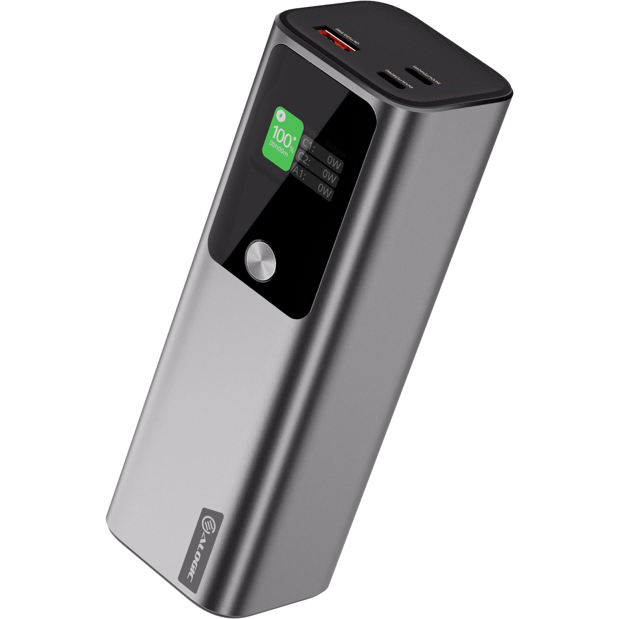 ALOGIC Ark 27,000mAh Power Bank with 140W USB-C & USB-A Fast Charging - Portable Charger for Laptops, Phones, Tablets - Perfect for Travel, Camping, and Emergency Power Backup