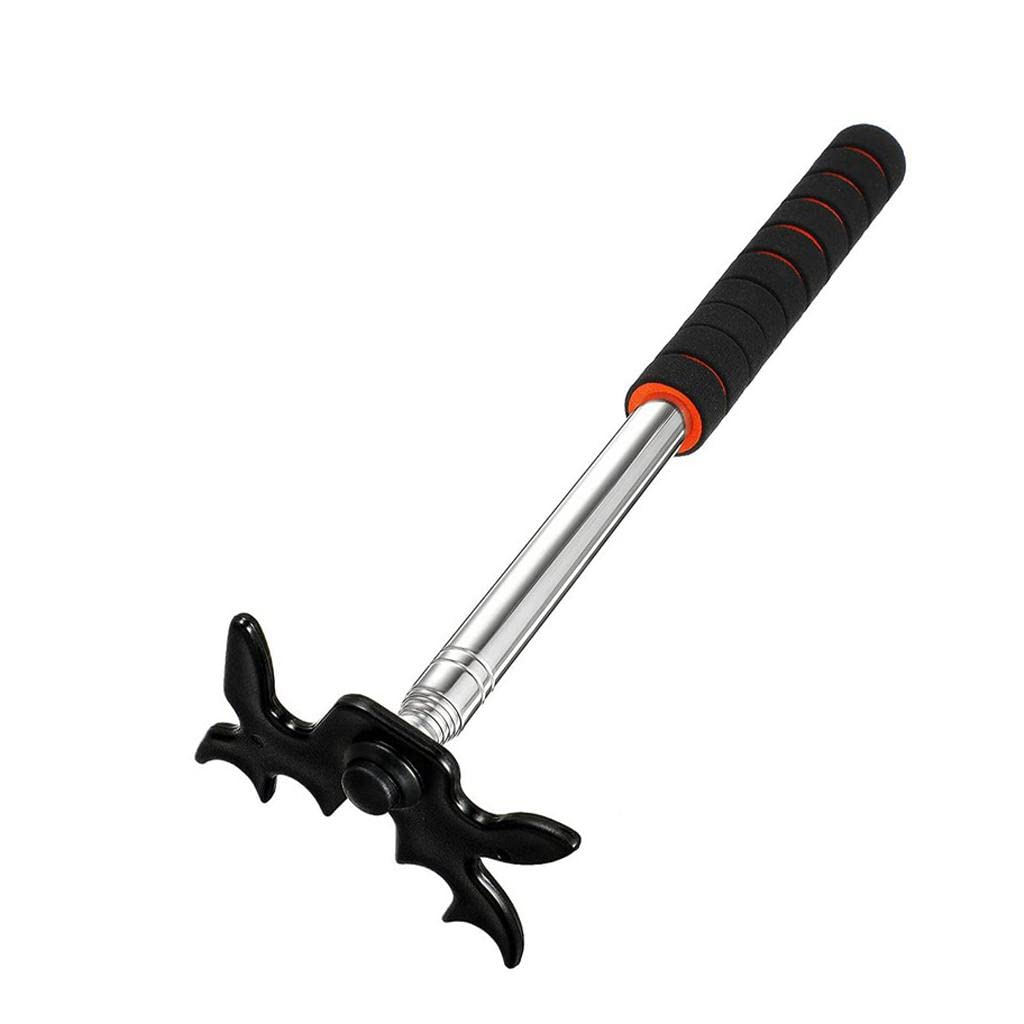Retractable Pool Cue Stick with Removable Metal Bridge Head - Portable Billiards Accessory for Professional & Home Game Rooms, Bars, and Recreation Centers
