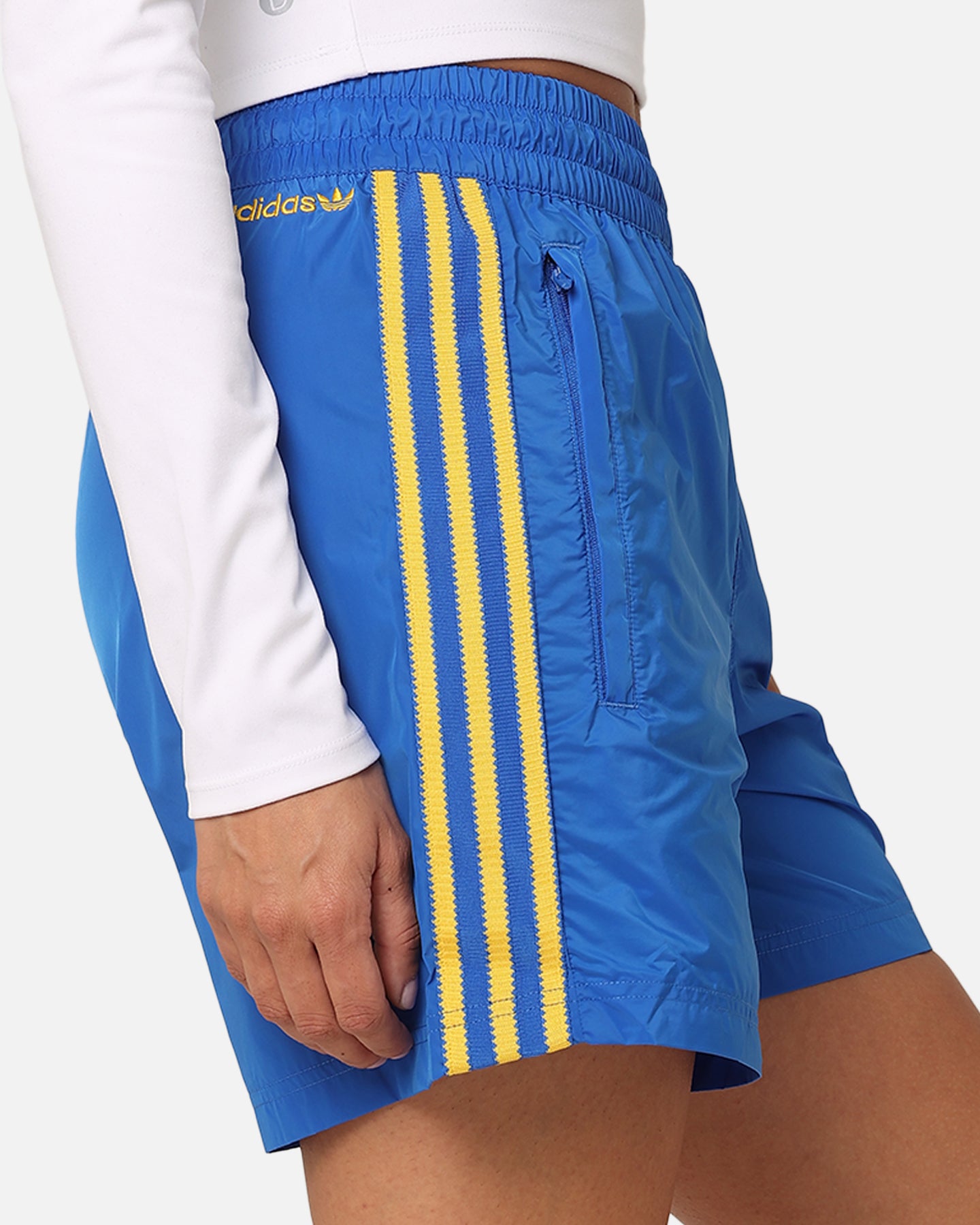 Adidas Graphic Sprinter Shorts for Men - Blue Athletic Running Shorts with Comfort Fit - Perfect for Gym, Jogging & Casual Wear