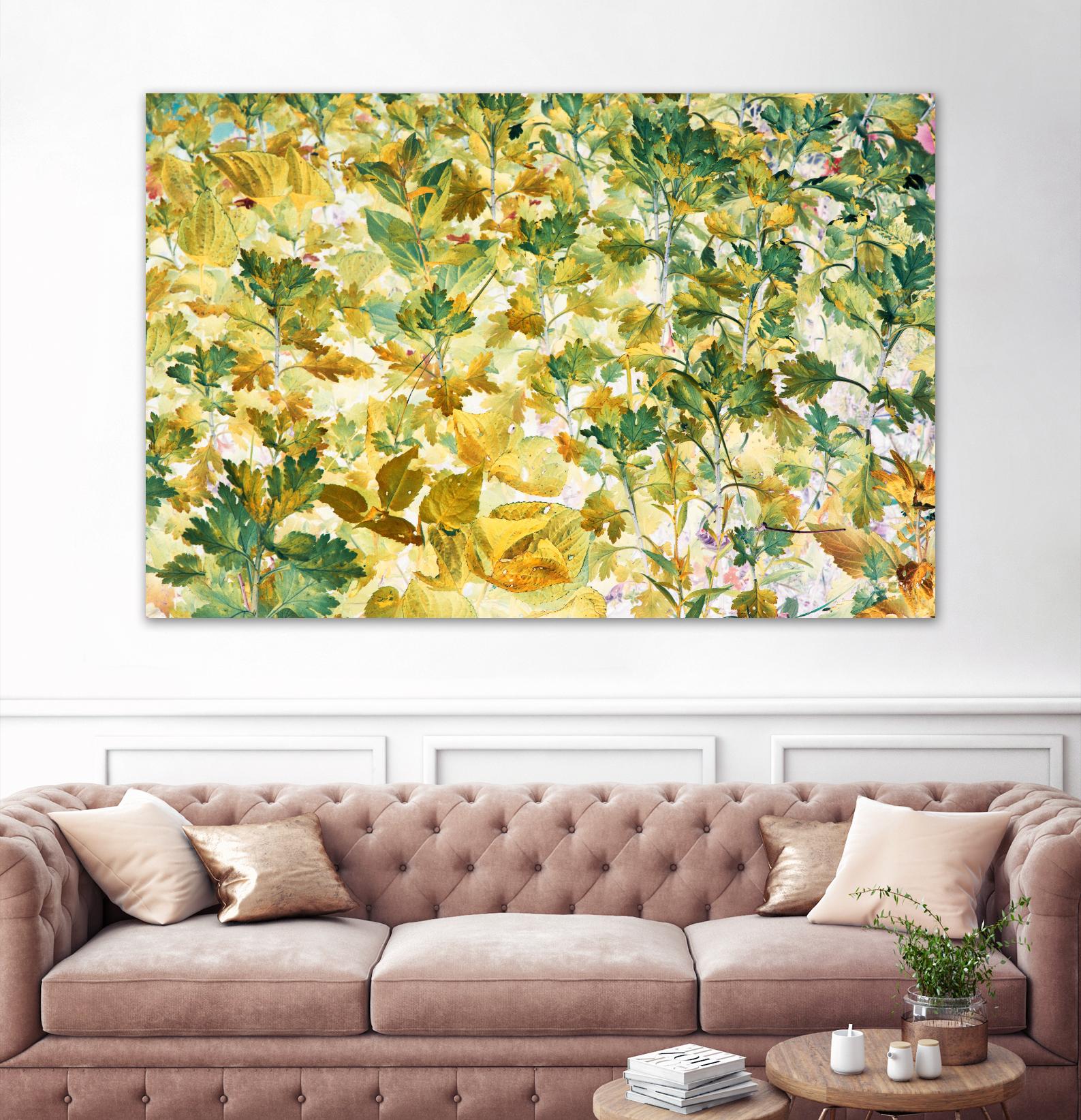 Autumn Tapestry Wall Hanging - Fall Leaves & Nature Inspired Home Decor for Living Room, Bedroom, Dorm - Cozy Seasonal Aesthetic