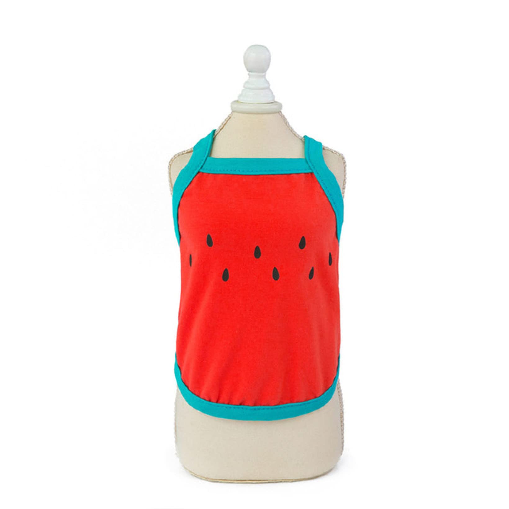 Summer Dog Clothes - Watermelon Vest for Puppies, Soft & Lightweight Pet Apparel, UV Protection Dog Costume for Outdoor Play, Beach & Park Adventures