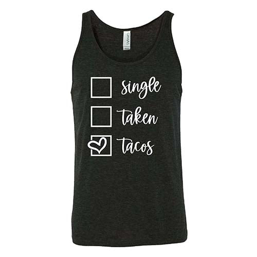 Unisex Single Taken Tacos T-Shirt - Funny Mexican Food Lover Gift for Men & Women - Perfect for Cinco de Mayo, Taco Tuesday & Casual Wear