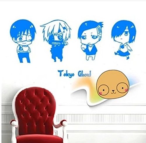 Tokyo Ghoul Anime Wall Stickers - Kids Room, Bedroom & Office Decor