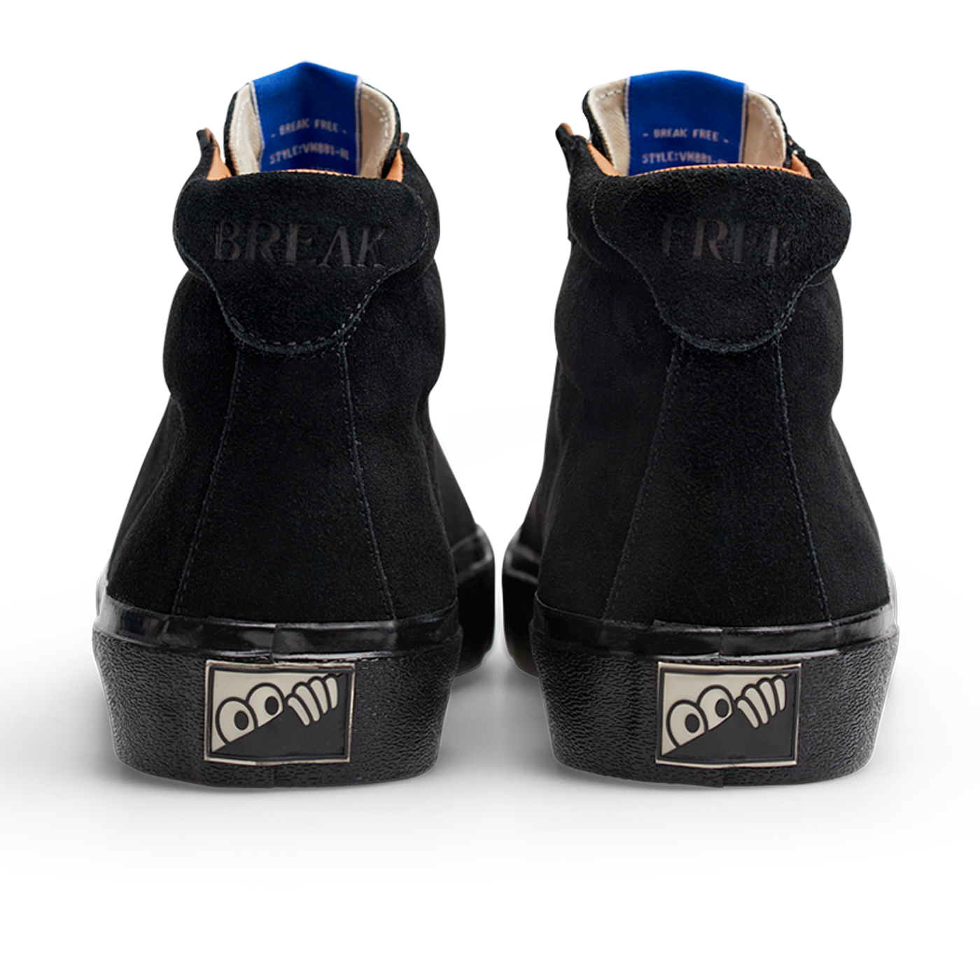 Last Resort AB VM001 High-Top Sneakers for Men - Black/Black - Comfortable & Durable Skate Shoes for Streetwear & Casual Outfits