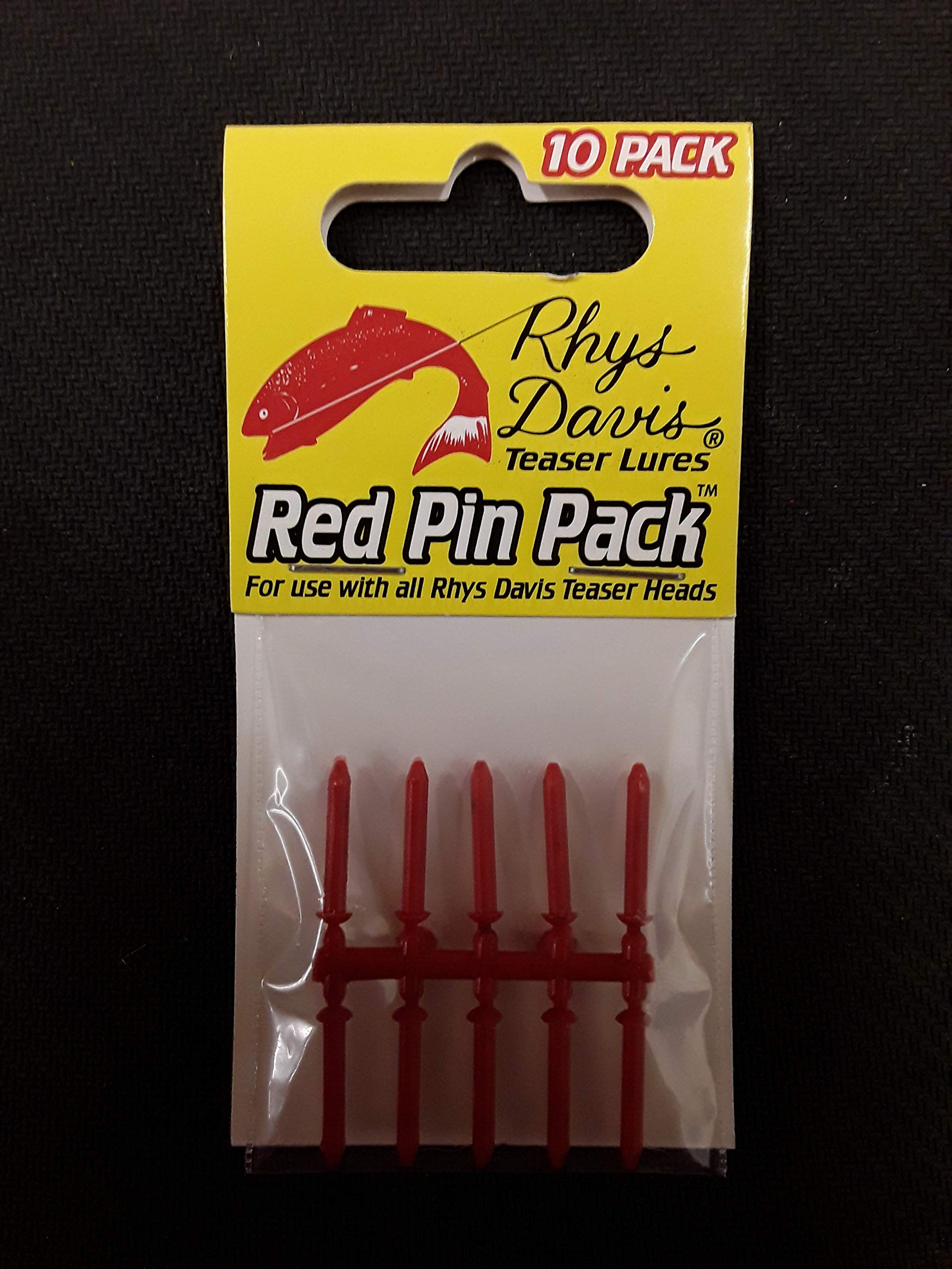Rhys Davis Red Pin Pack - Stylish Enamel Lapel Pins for Jackets, Hats & Bags - Perfect for Fashion Accessories, Gifts & Collectibles