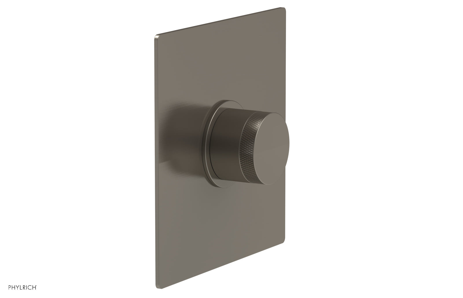 BASIC II Pressure Balance Square Shower Plate with Knurled Handle Trim 4 184 - Perfect for Modern Bathroom Renovations & Spa-Like Shower Experience