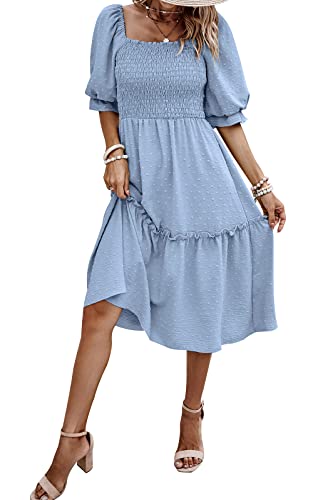 Swiss Dot Light Blue