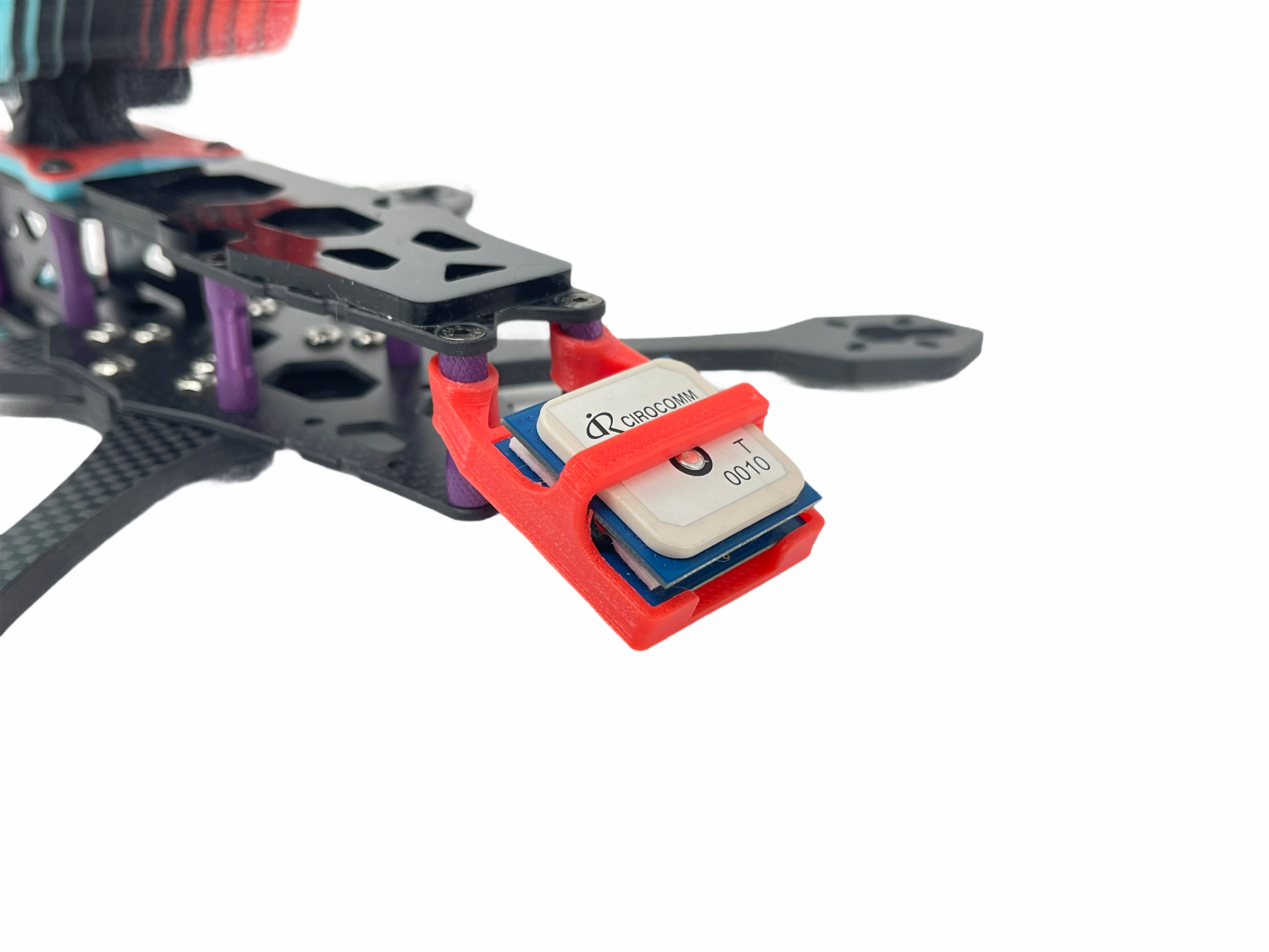 Foxeer M10Q 250 GPS 5883 Module Standoff Mount for FPV Drones - Compatible with Racing Quadcopters (GPS Not Included) - Perfect for Aerial Photography and FPV Racing