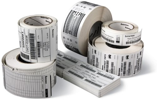 Intermec E04889 Thermal Transfer Duratran II Top-Coated 7-mil Paper Tags - Perforated 4.5