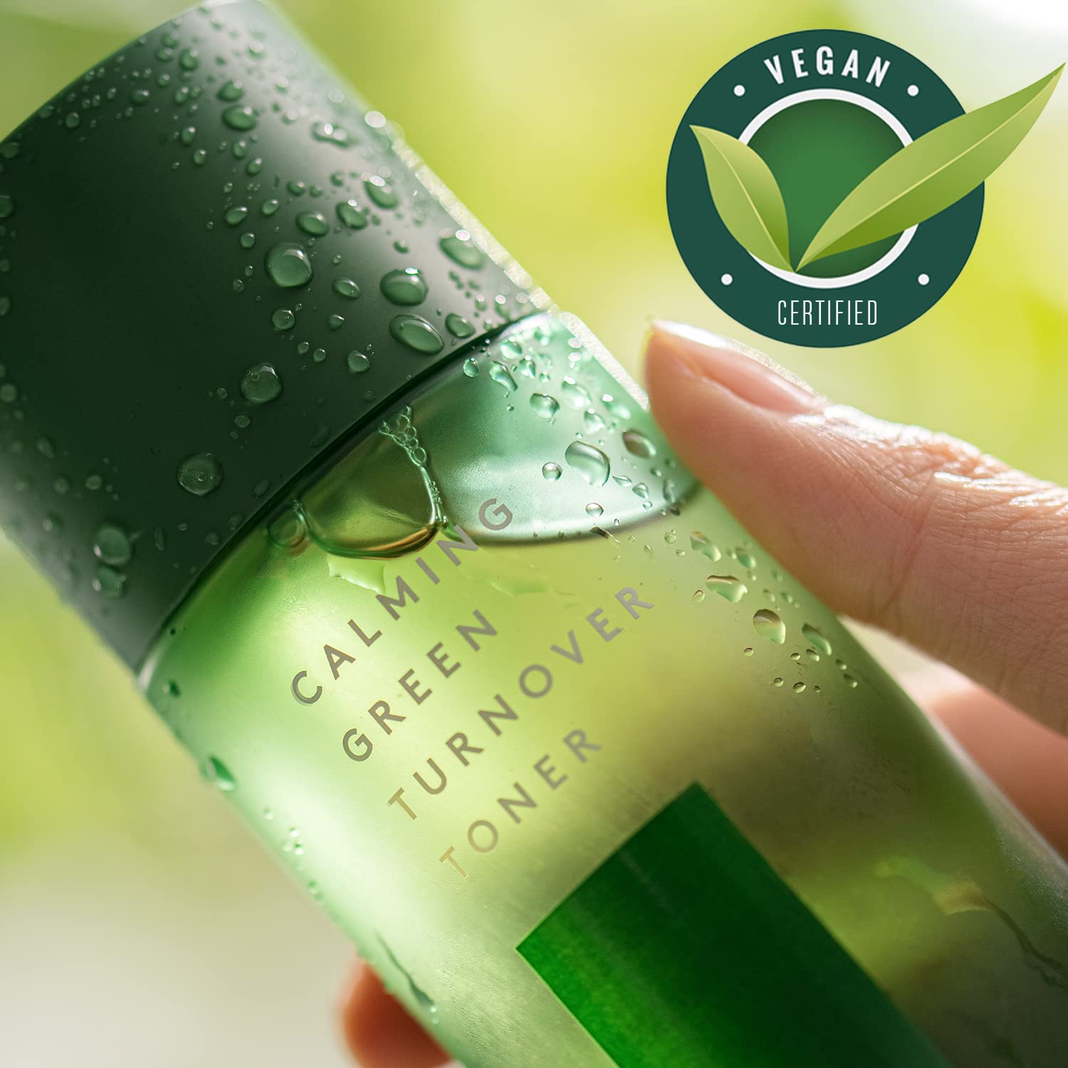 Korean Green Tea Toner - Hydrating & Calming 6.75oz | with AHA/BHA/PHA | for Sensitive Skin Care