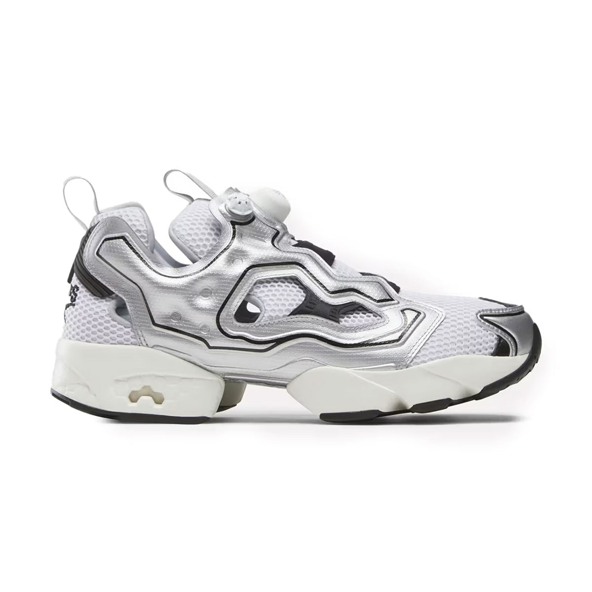 BEAMS x Reebok Instapump Fury '94 Retro Sneakers in Silver - Stylish & Comfortable for Running, Gym, and Casual Wear